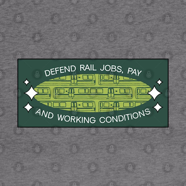 Defend Rail Jobs Pay And Working Conditions - RMT by Football from the Left